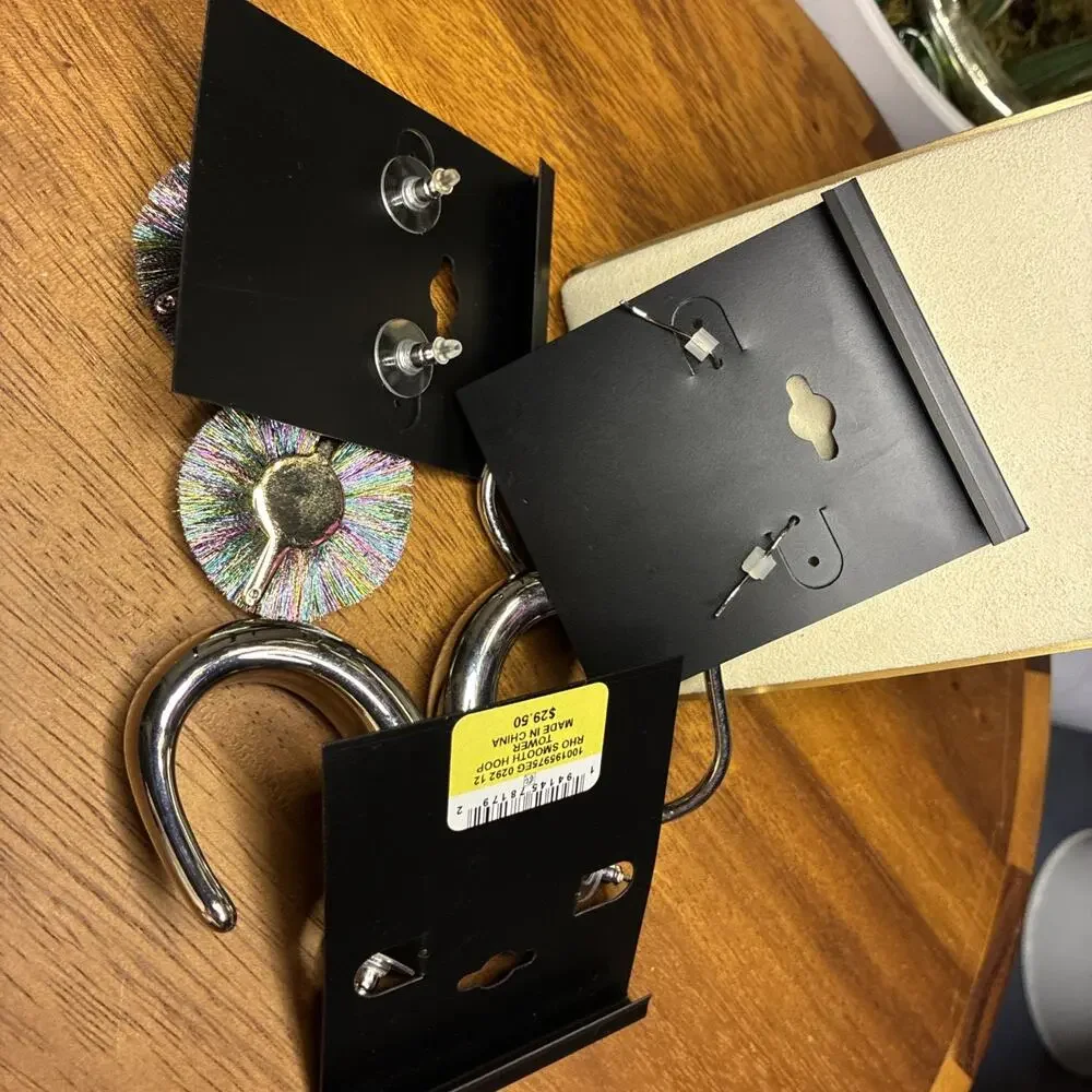Three pairs INC international concepts earrings. new $80 Retail